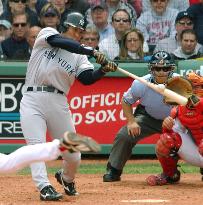 Matsui gets 2 hits for first time in 5 games